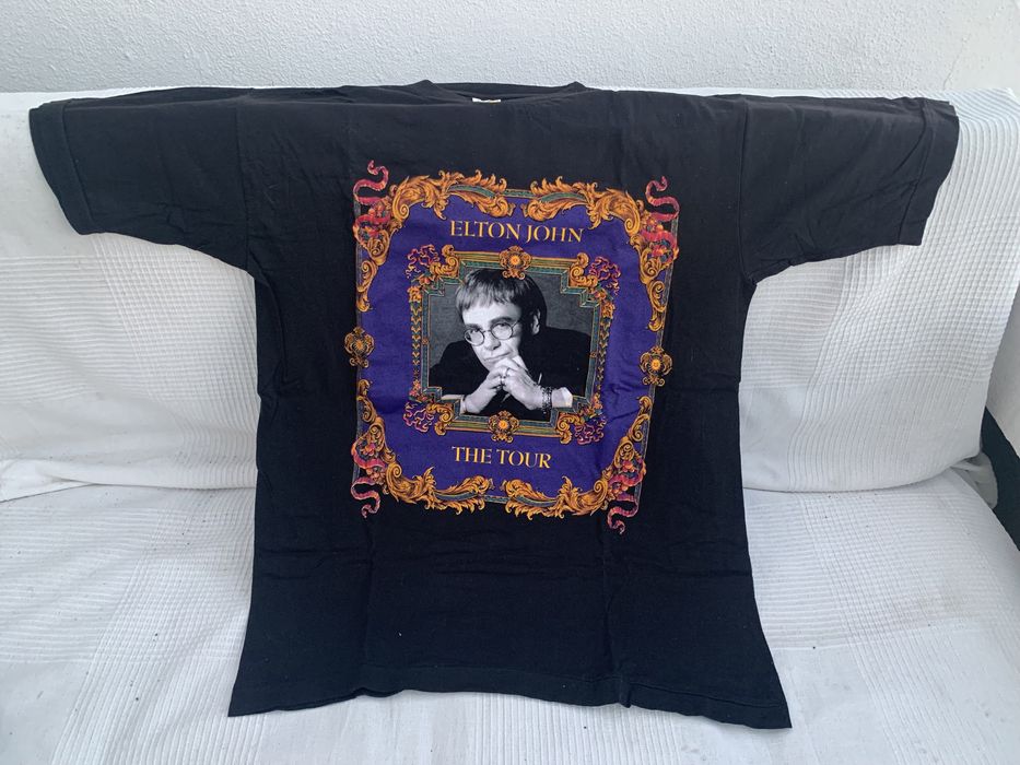 T-shirts de concertos antigas