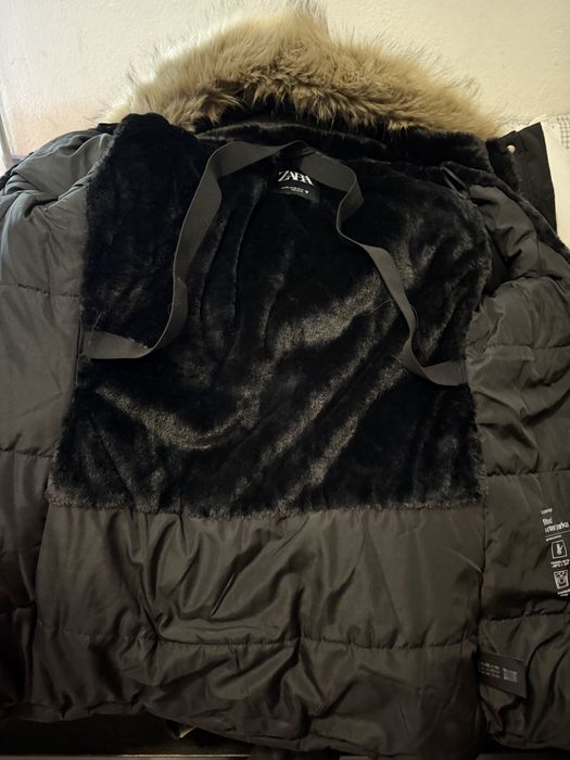 Casaco parka com water and wind protection