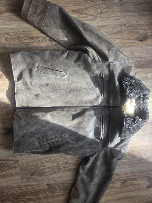 Kurtka ciepła skórzana Elaza Vintager  XXL