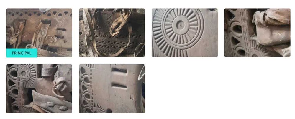 Canga antiga de bois