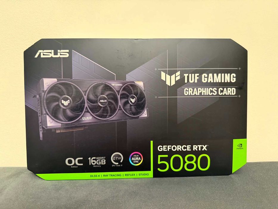NOWA Karta graficzna ASUS TUF GAMING OC GeForce RTX 5080 16GB
