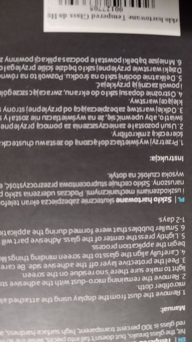 Szkło hartowane na ekran telefonu