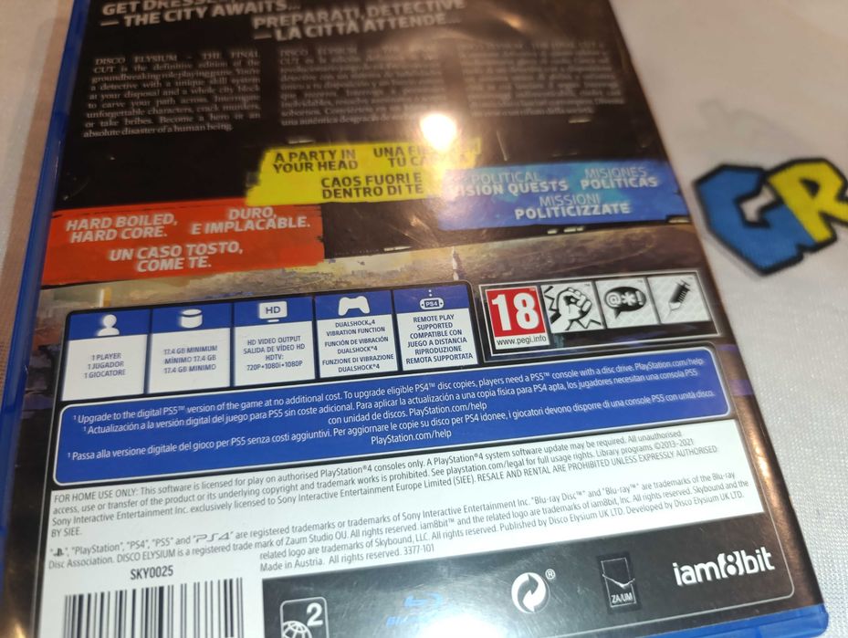 Disco Elysium PS4 po polsku PL sklep kioskzgrami zamiana Ursus