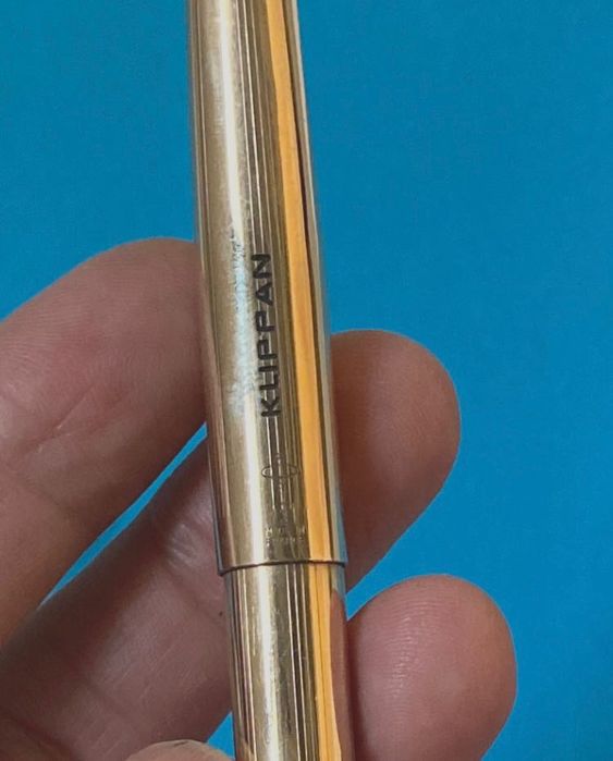 Caneta Parker ouro vintage
