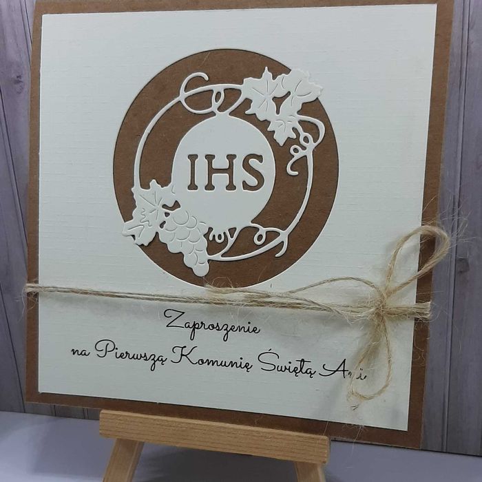 Zaproszenie Komunia