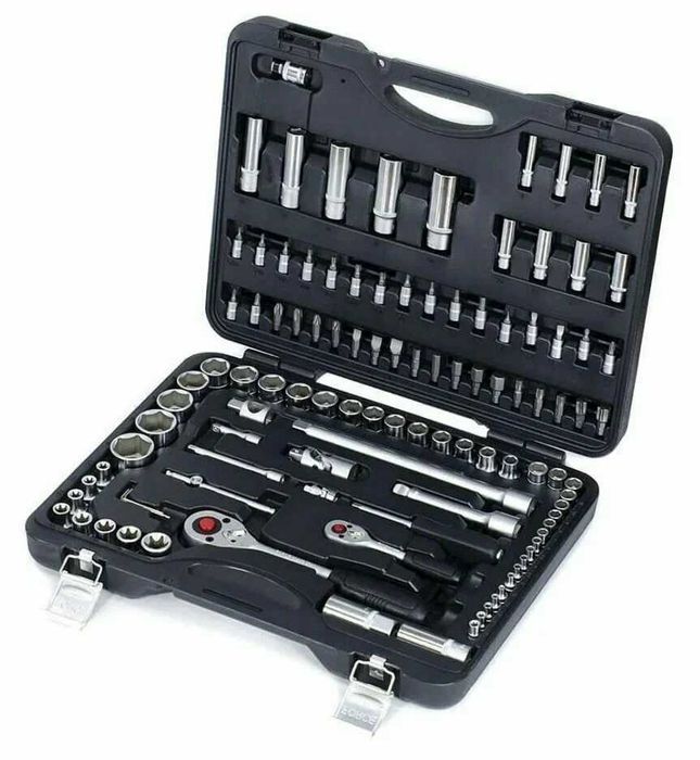 Набір інструментів Force Pro 108 ел хром-ванадій набор головок ключей