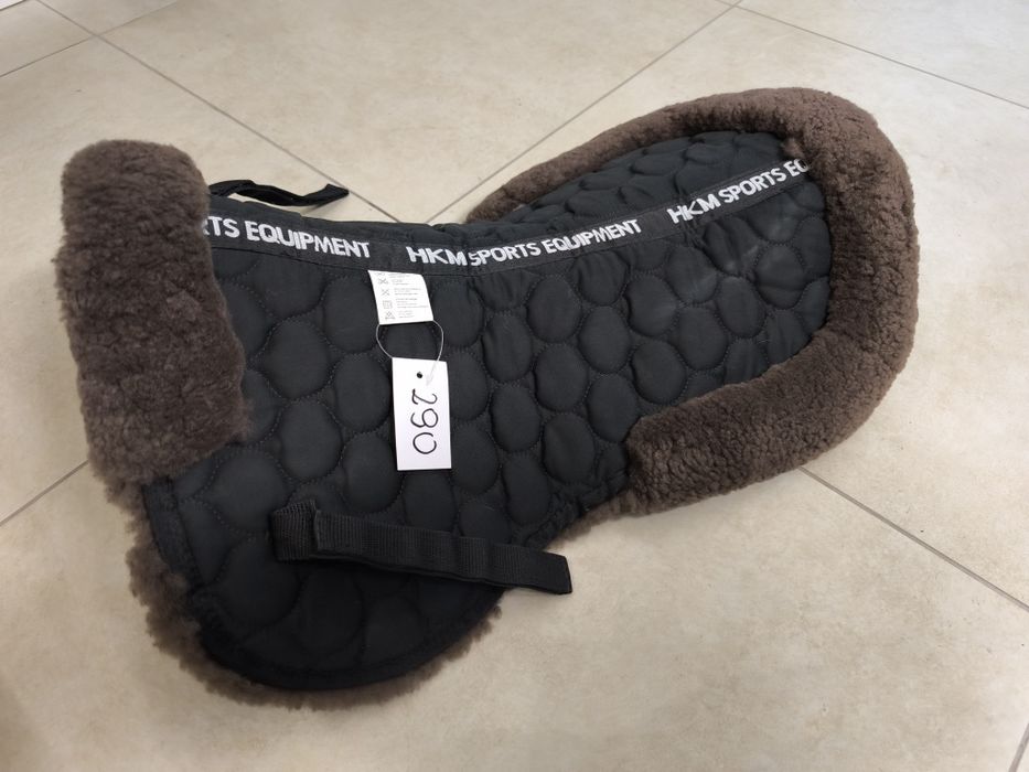 Podkładka pod siodło futro medyczne, owcze, HKM Mattes