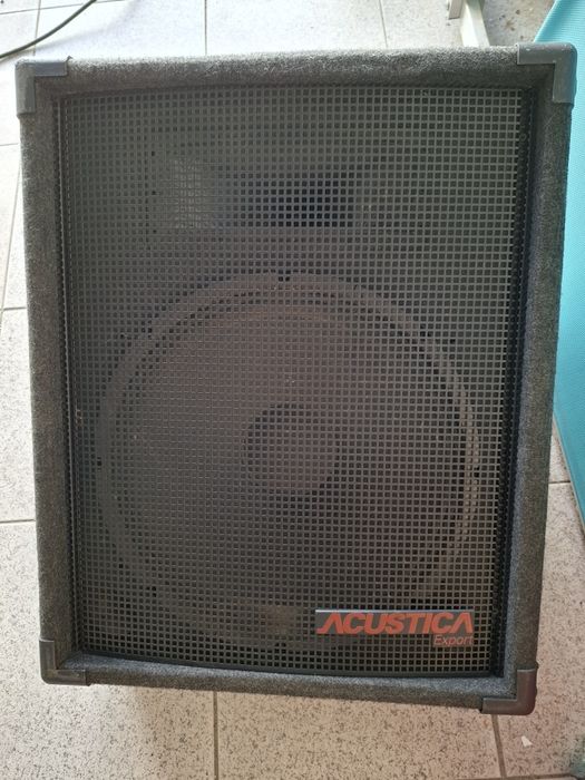 2 monitores de som de palco