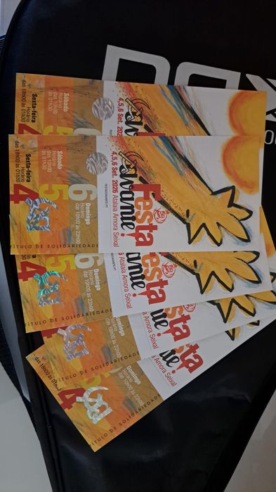 Bilhetes Festa Avante (entrada 3 dias)