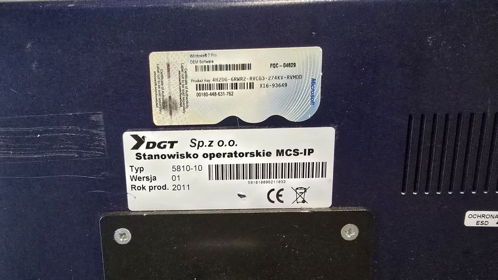 Konsola dyspozytorska DGT 5810