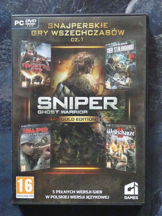 Gra PC DVD: Snajperskie gry wszechczasów.