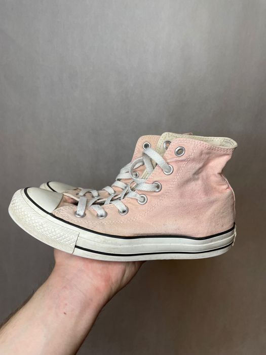 Converse wysokie łososiowe 38