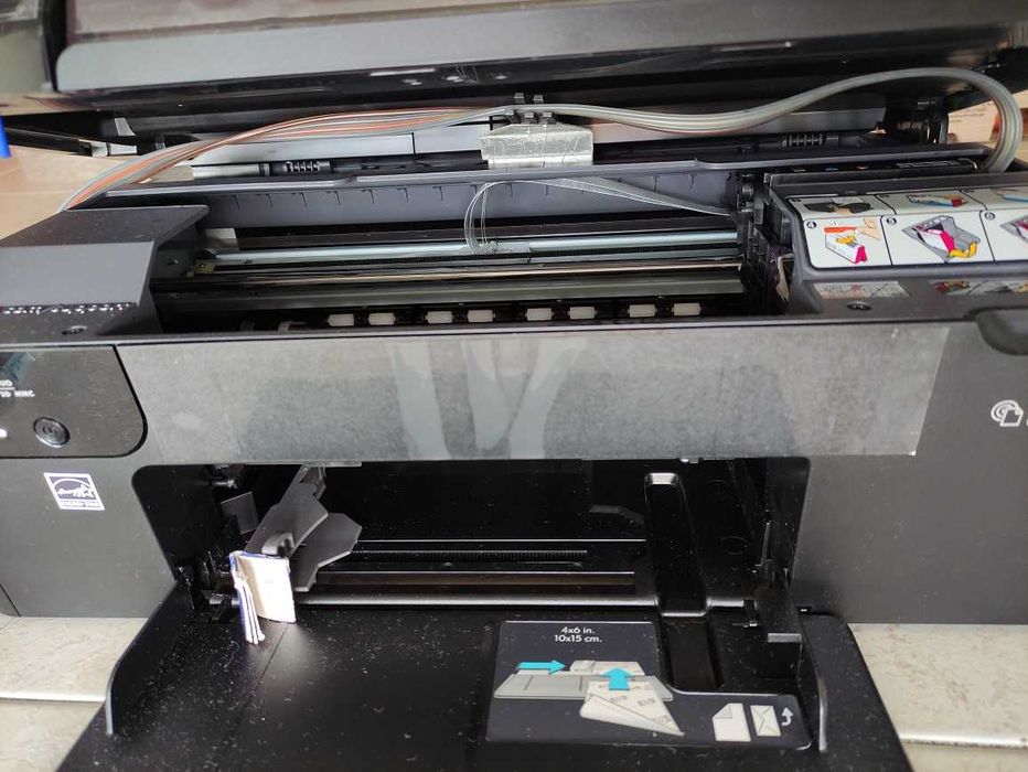 Impressora HP B110a com CISS + Tinta (4 cores)