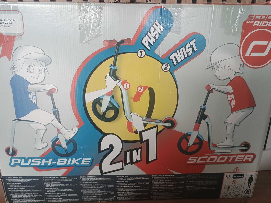 Rowerek biegowy/ dwukołowy SCOOT and RIDE
