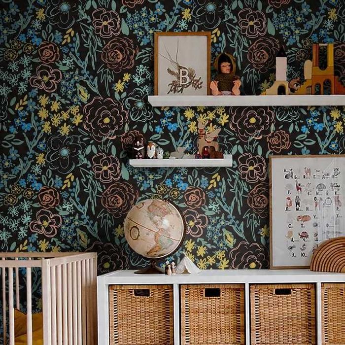 Fiula tapeta samoprzylepna kwiaty 41CM X 3M 1 ROLKA na meble ścianę