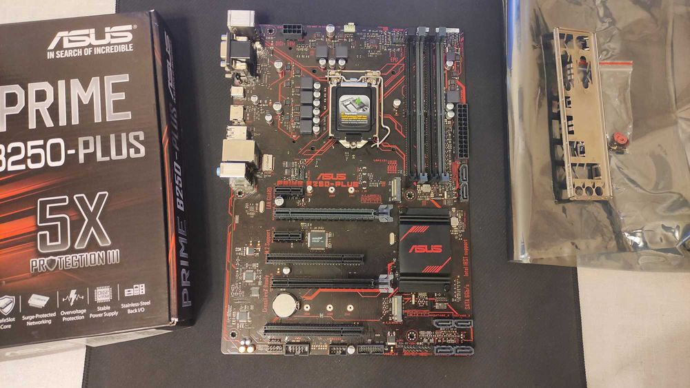 Материнська плата Asus prime b250-plus s1151