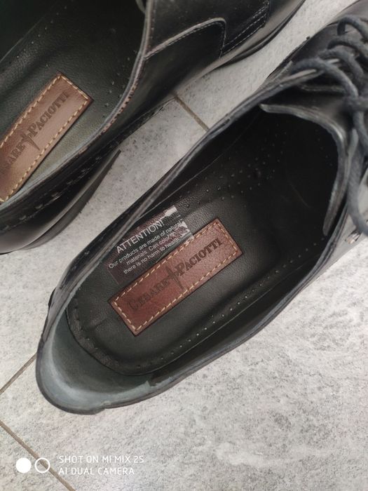Кожаные итальянские туфли
