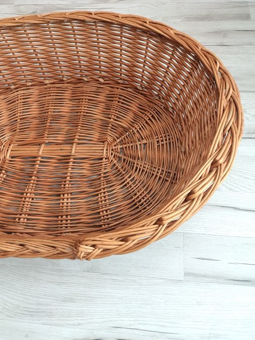 Kosz wiklinowy do psa