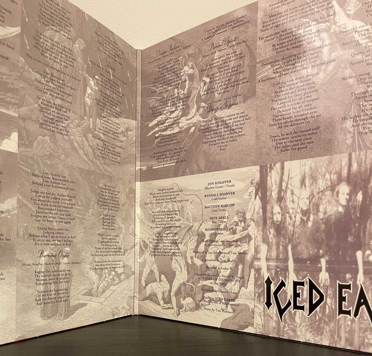 2LP (Swirl) Iced Earth - Burnt Offerings