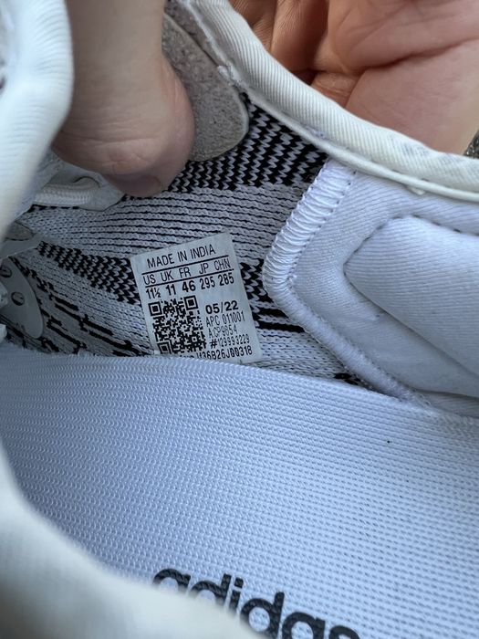 Adidas Yeezy Boost 350 V2 Zebra sneakersy buty białe 46