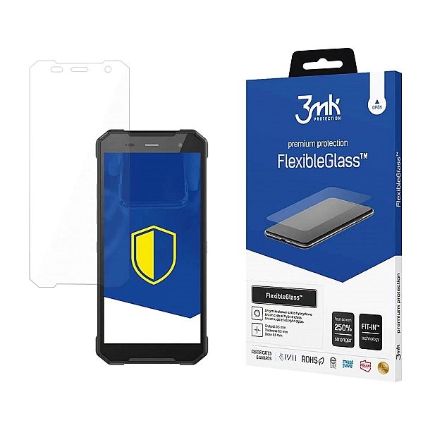 Szkło hybrydowe 3mk FlexibleGlass™ na MyPhone Hammer Explorer Plus Eco