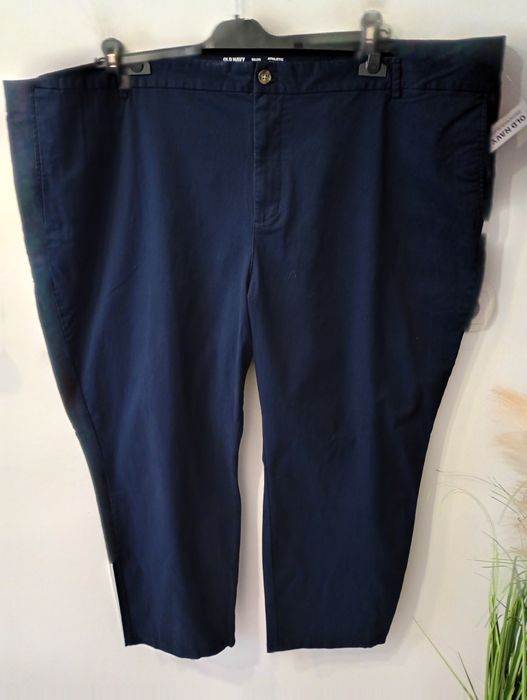 Spodnie bawełniane męskie na dużego Pana rozmiar W52 L30 Old Navy
