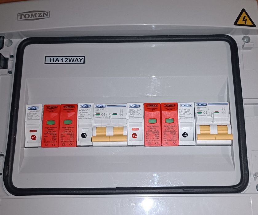 Фотоелектрична обв'язка сонячних панелей СЕС TOMZN