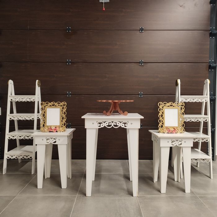 Conjunto decoração de festas em mdf