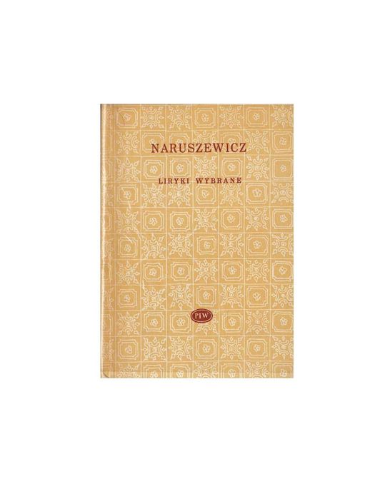 Liryki wybrane - Naruszewicz