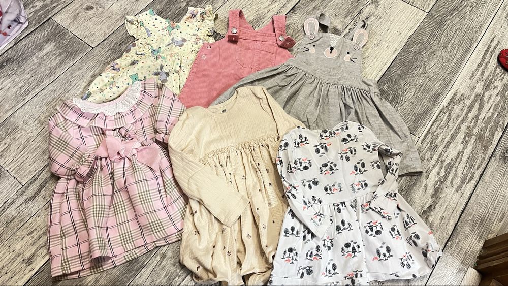 Набір речей для дівчинки 6-9 місяців