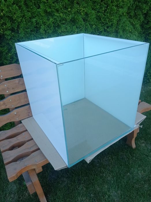 Nowe Akwarium 151l 50x55x55 szkło 10mm Hodowlane pod Pielęgnice (2 szt.)