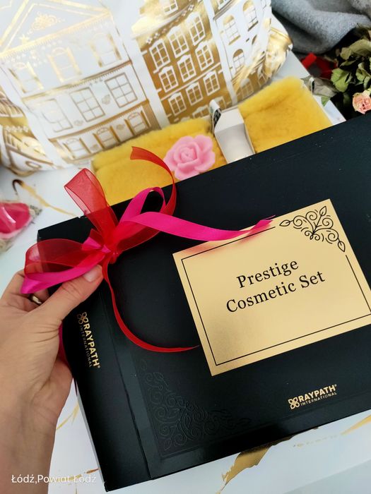 Spa set Raypath z kremem i rekawicami