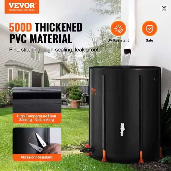 Depósito de Água Portátil / Dobrável (380 L) em PVC