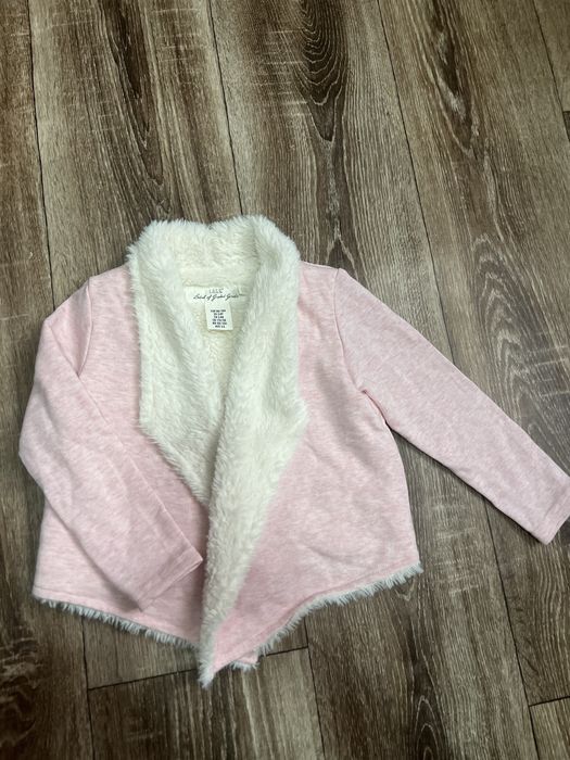 Хутряний кардиган для дівчинки h&m 2-4, 98