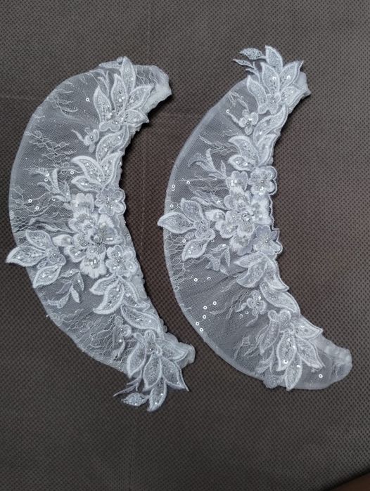 Piękna suknia ślubna litera A