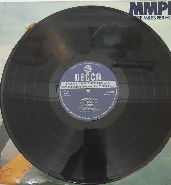 Lp Jonh Miles MMPH - More Miles Per Hour / 1979