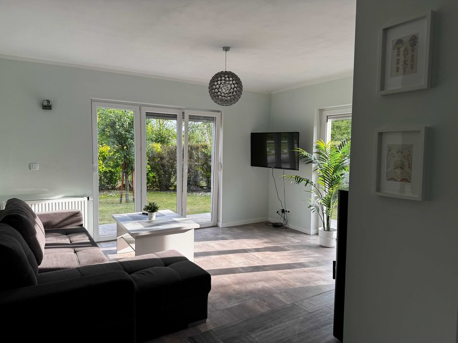 Wakacje nad Jeziorem Nyskim – "Zielony i Szary Dom" 150 m od Plaży