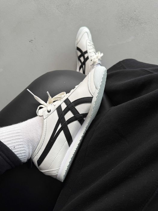 ‼️ НОВІ Кросівки Asics Onitsuka Tiger Mexico White Black
