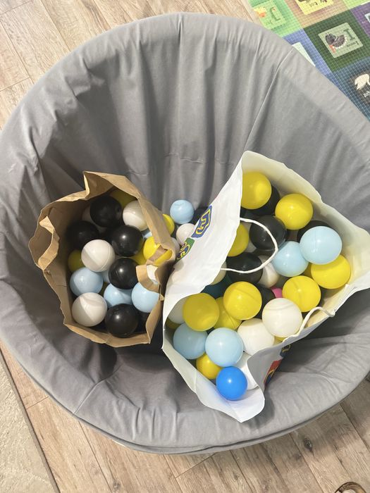 Basen na kulki, suchy basen