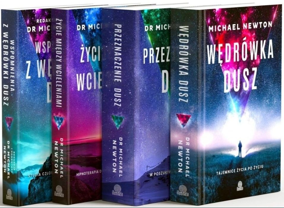 Zestaw 4 książek Wędrówka dusz Michael Newton

WĘDRÓWKA DUSZ - TAJEMN