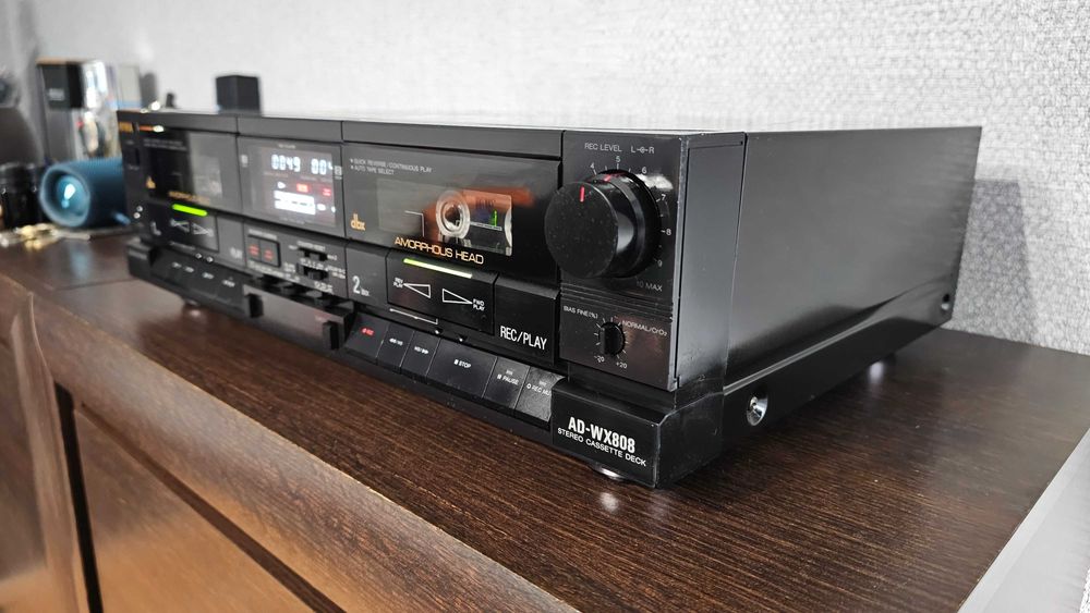 Magnetofon Deck AIWA AD-WX808 OKAZJA.