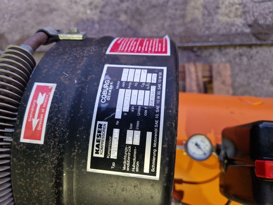kompresor sprężarka kaeser 100 l
