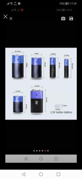 Verificador de baterias. Novo