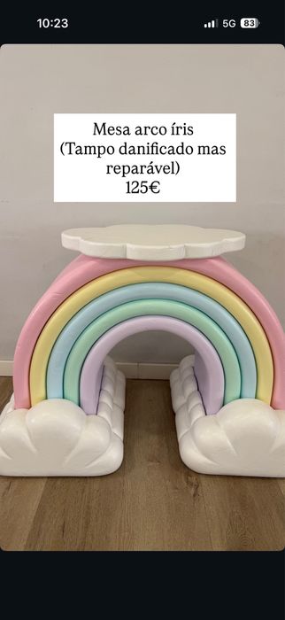 Paineis, displays e mesas de eventos