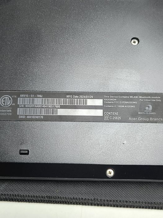 Потужний, ігровий ноутбук. Acer Nitro V15. I7-13620H, 16Gb, RTX4060 8g