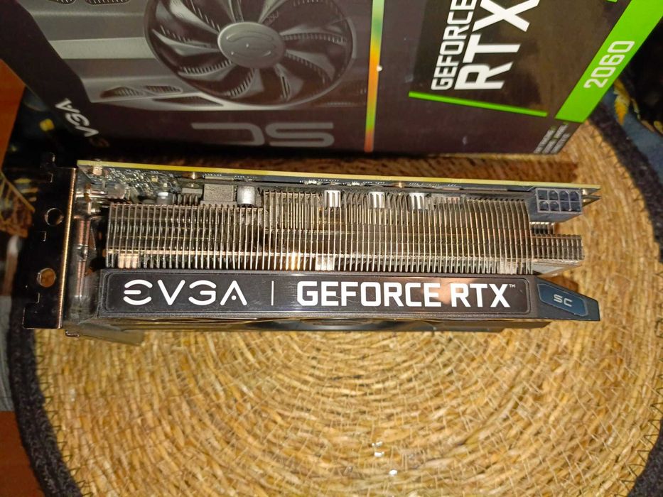 EVGA RTX2060 SC OC 6GB GDDR6 - PLOMBA, pudło! - do małej obudowy