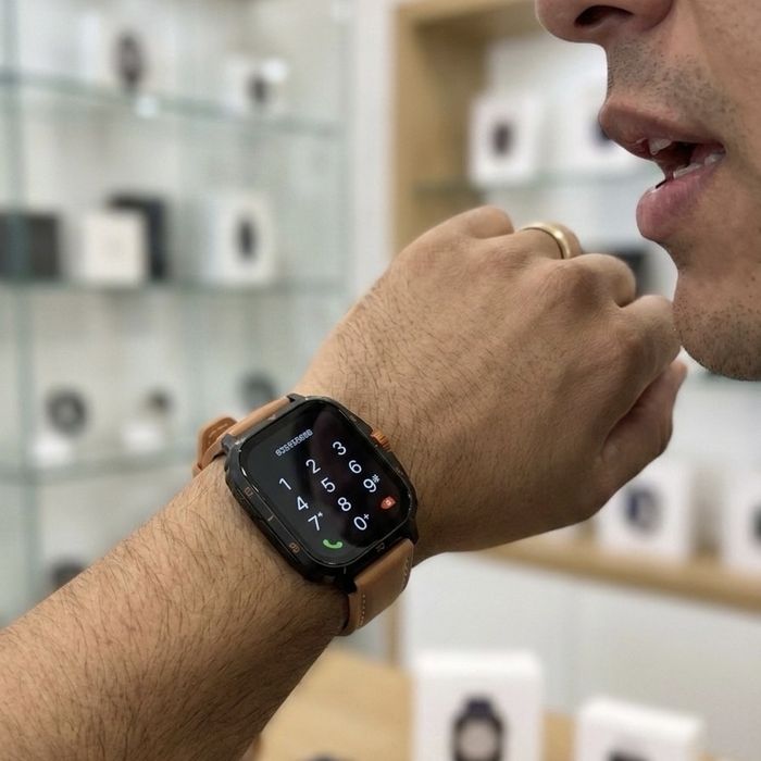 Smartwatch para Android e iOS - Chamadas, notificações e comandos de voz