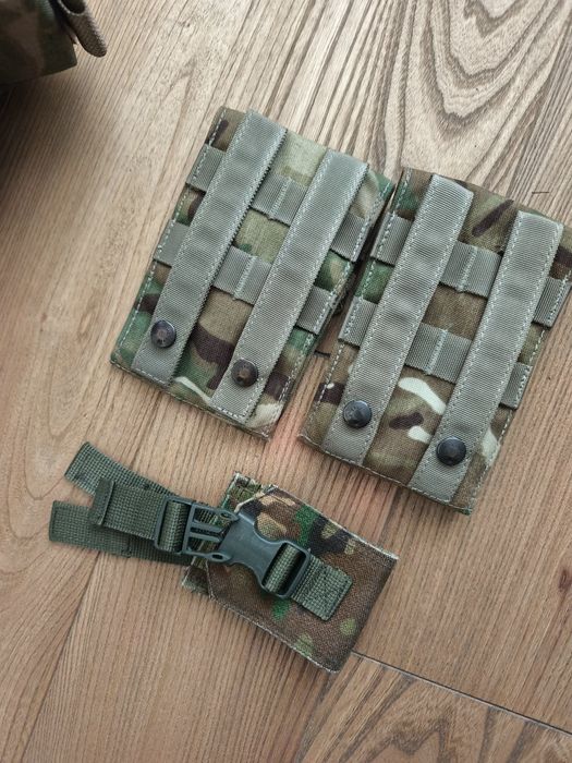 Сумка для протигаза GSR Gas Mask Respirator Field Pack Bag/Сухарка. MTP Британія, мультикам оригінал. б/у.