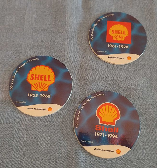 Coleção de bases para copos Shell (10)