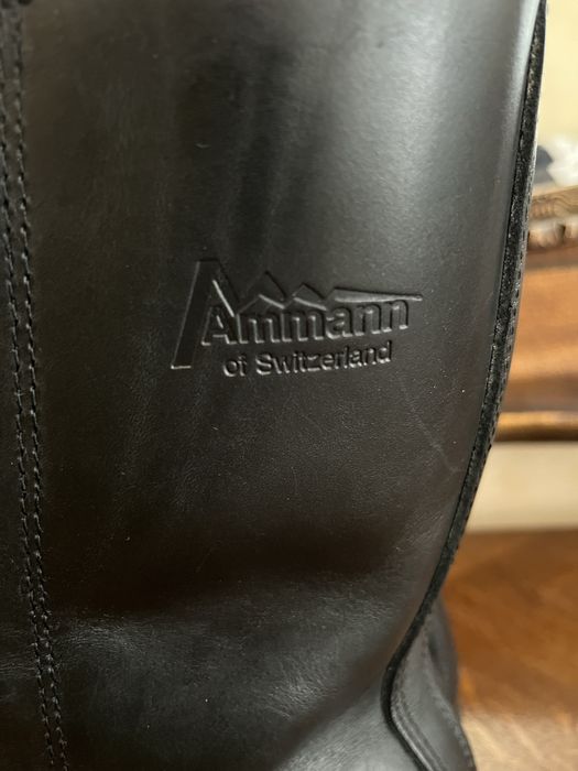 Ammann чоботи чоловічі шкіра